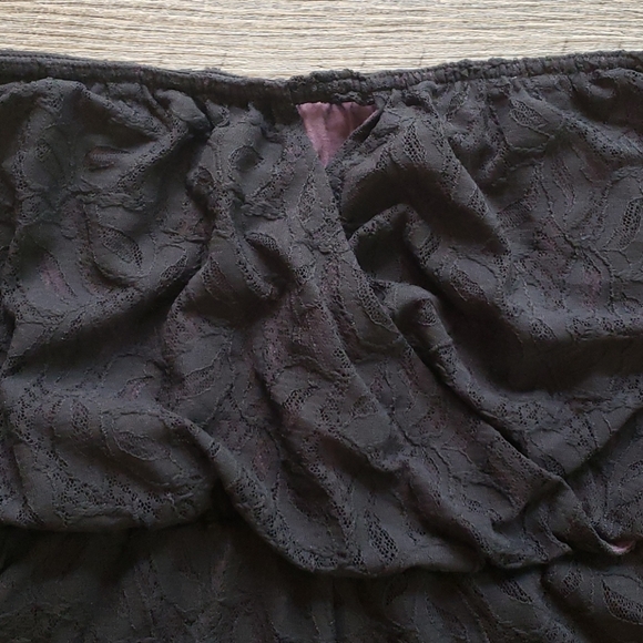 NWT! Free People Tahlia Lace Romper Black - Picture 3 of 8